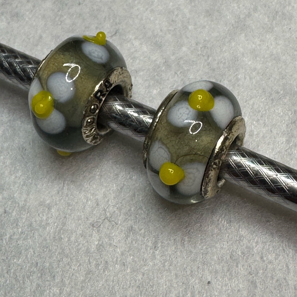 5/$20 single Glass Charm Bead